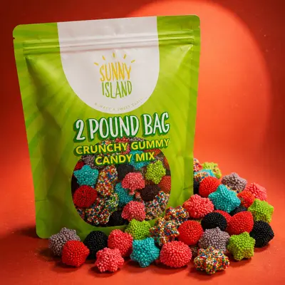 Crunchy Gummy Candy Mix (2 Lb Bag)
