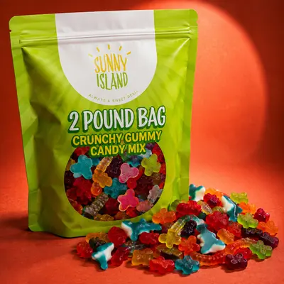 Gummy Chewy Candy Mix (2 Lb Bag)