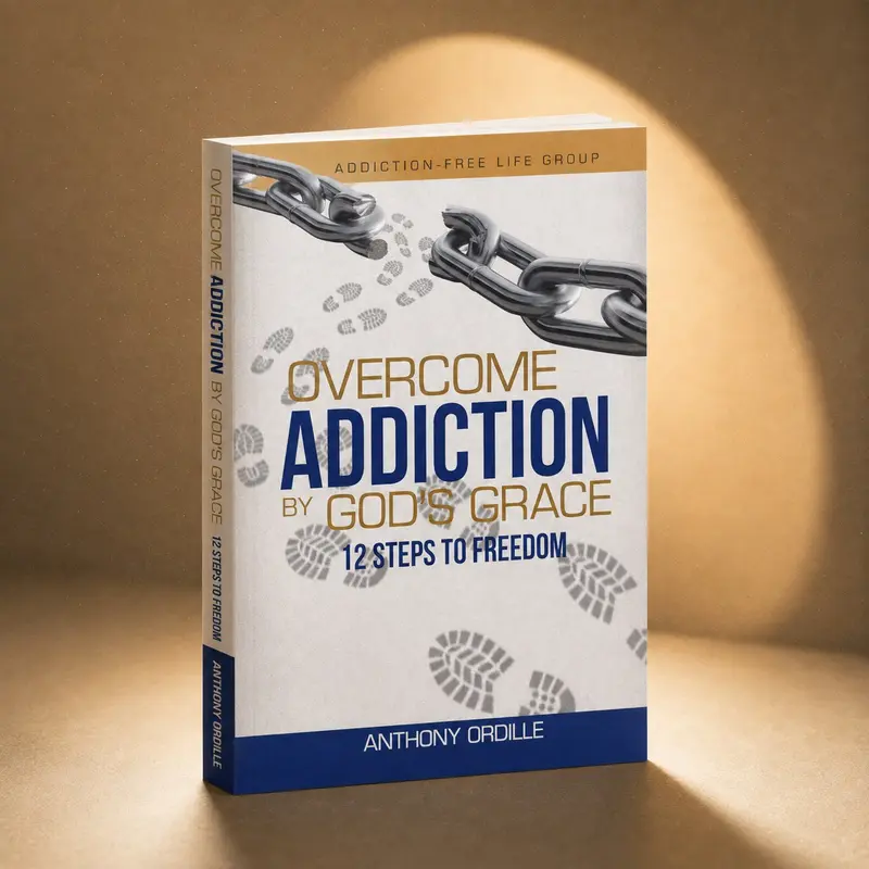 Overcome Addiction by God's Grace: 12-Steps to Freedom